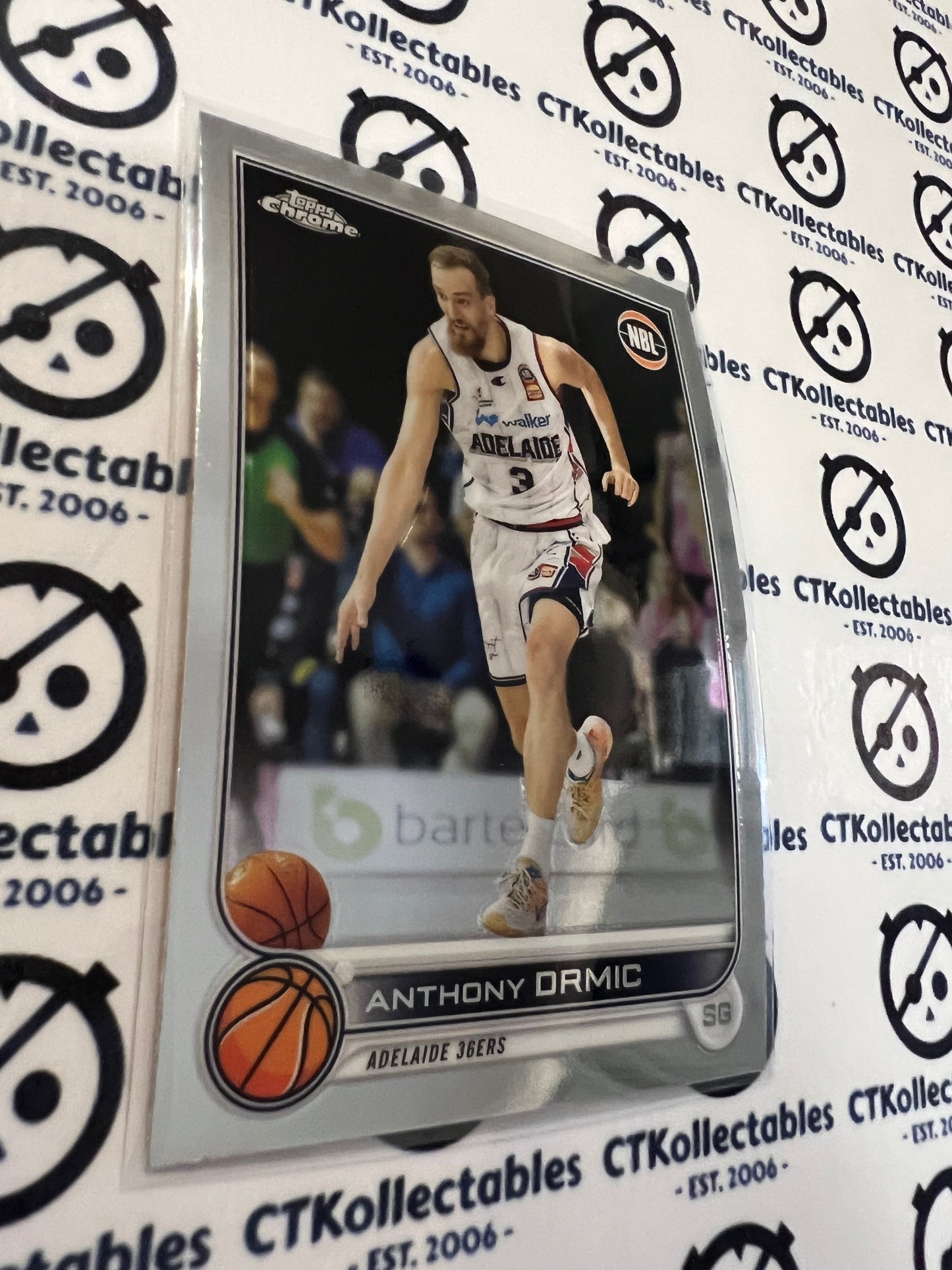 2022-23 Topps NBL Chrome Base #3 Anthony Ormic 36ERS