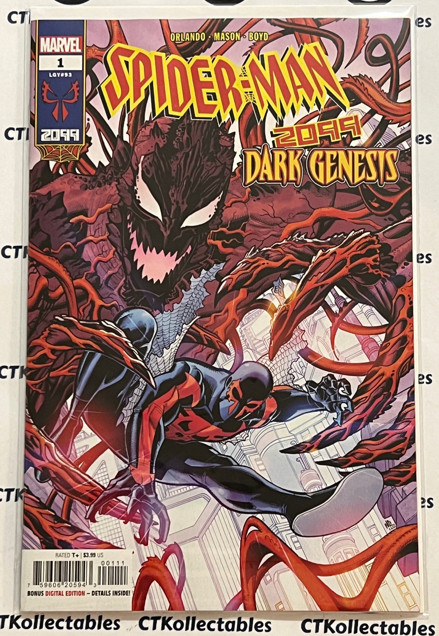 SPIDER-MAN 2099 #1 DARK GENESIS MARVEL COMIC BOOK 2023