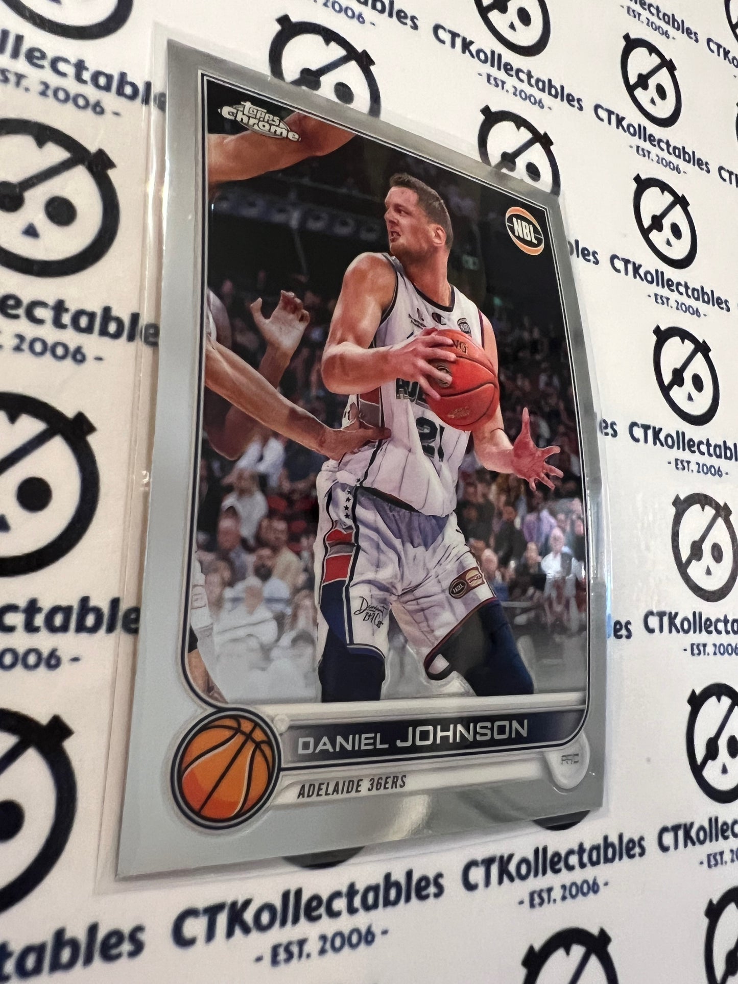 2022-23 Topps NBL Chrome Base #7 Daniel Johnson  36ERS