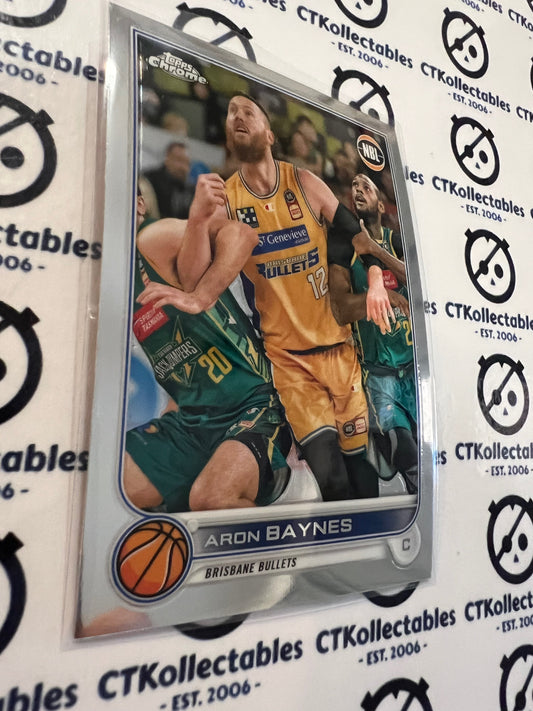 2022-23 Topps NBL Chrome Base #11 aaron Baynes Bullets