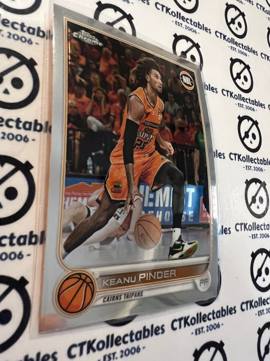 2022-23 Topps NBL Chrome Base #29 Keanu Pinder Taipans