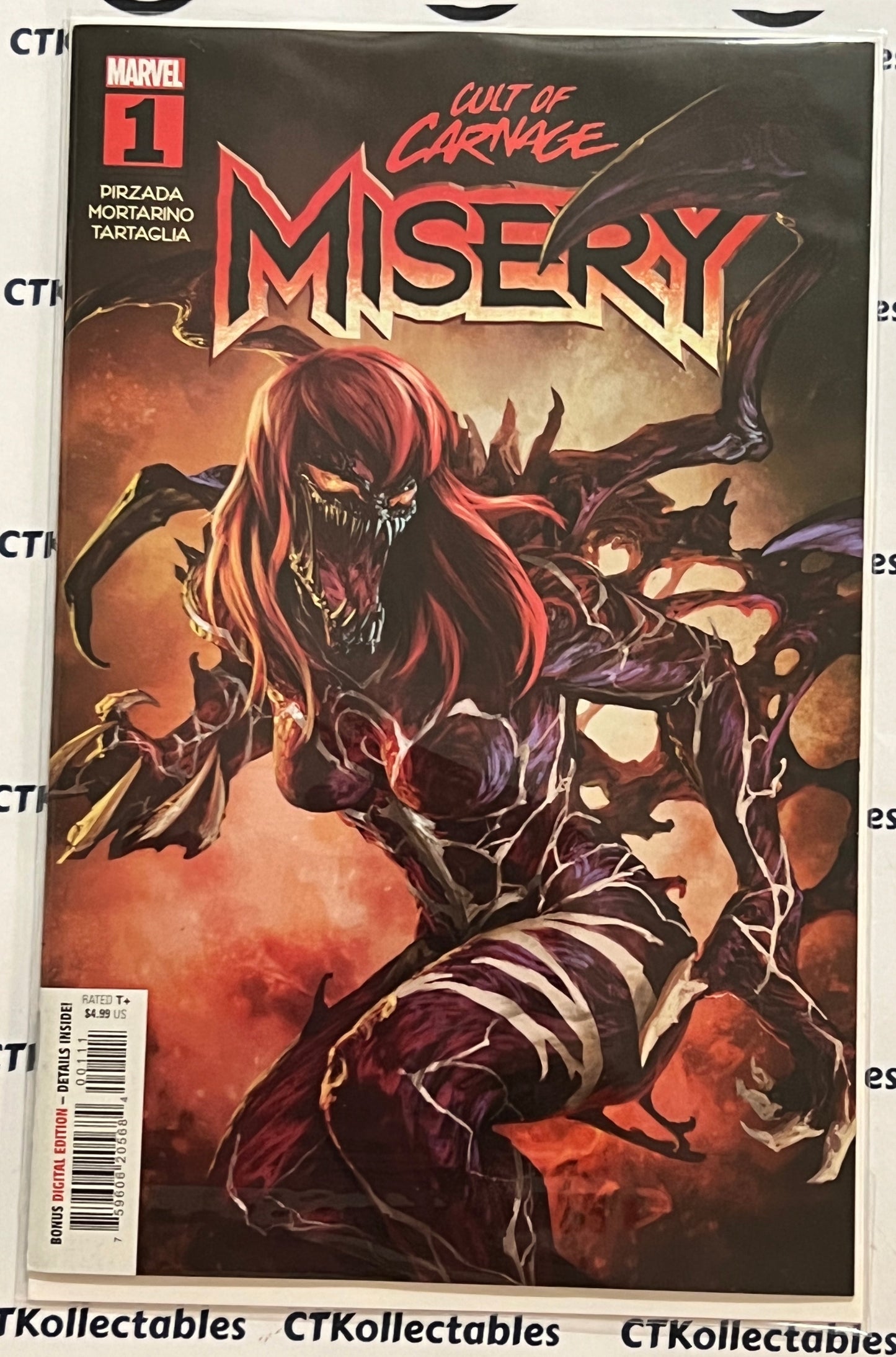 MISERY # 1 CULT OF CARNAGE MARVEL COMIC BOOK 2023