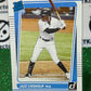 2021 PANINI DONRUSS JAZZ CHISHOLM # 58 RATED ROOKIE MIAMI MARLINS BASEBALL