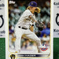 2022 TOPPS  OPENING DAY JOSH HADER # 29 MILWAUKEE BREWERS  BASEBALL CARD