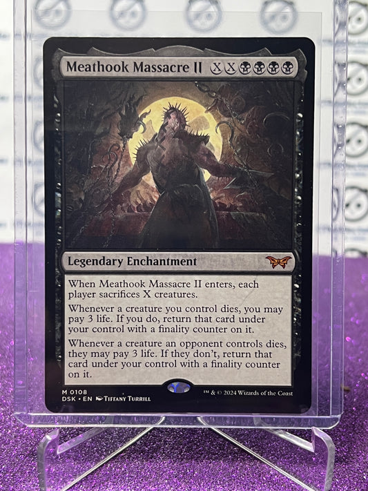 2024 MAGIC THE GATHERING DUSKMOURN HOUSE OF HORROR MEATHOOK MASSACRE II # M 0108 NON-FOIL MYTHIC CARD