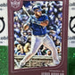 2019 PANINI DIAMOND KINGS JESUS AGUILAR # 116 FRAMED PLUM  MILWAUKEE BREWERS  BASEBALL CARD