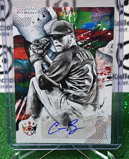 2019 PANINI DIAMOND KINGS CORBIN BURNES # DKS-CO AUTOGRAPH  MILWAUKEE BREWERS  BASEBALL CARD