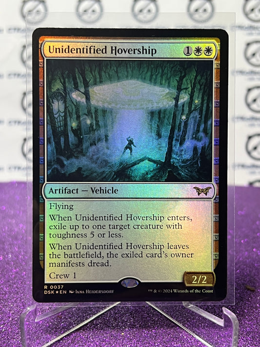 2024 MAGIC THE GATHERING DUSKMOURN HOUSE OF HORROR UNIDENTIFIED HOVERSHIP # R 0037 FOIL RARE CARD