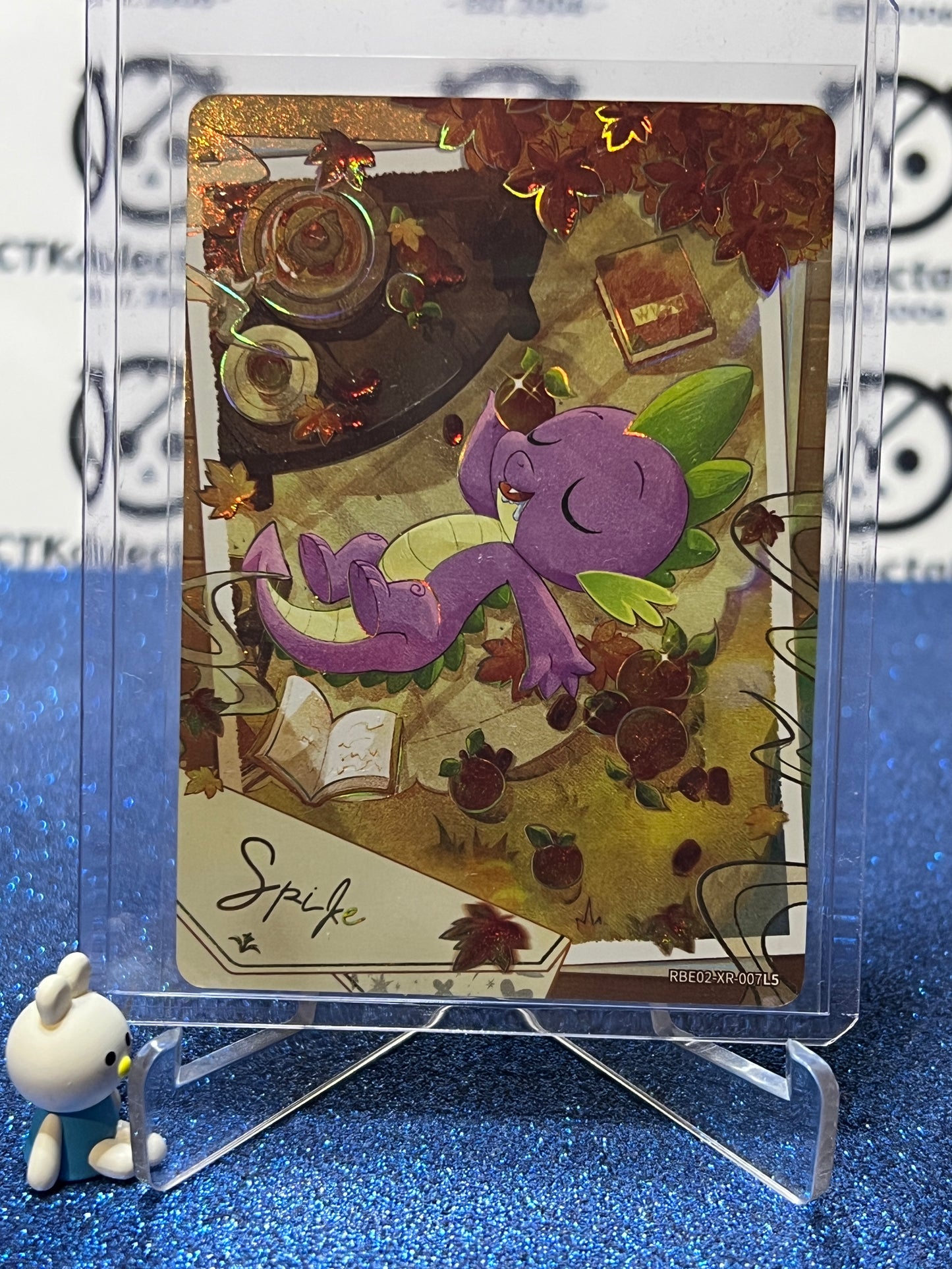 MY LITTLE PONY RAINBOW EDITION SERIES 2 SPIKE # RBE02-XR-007L5 FOIL CARD