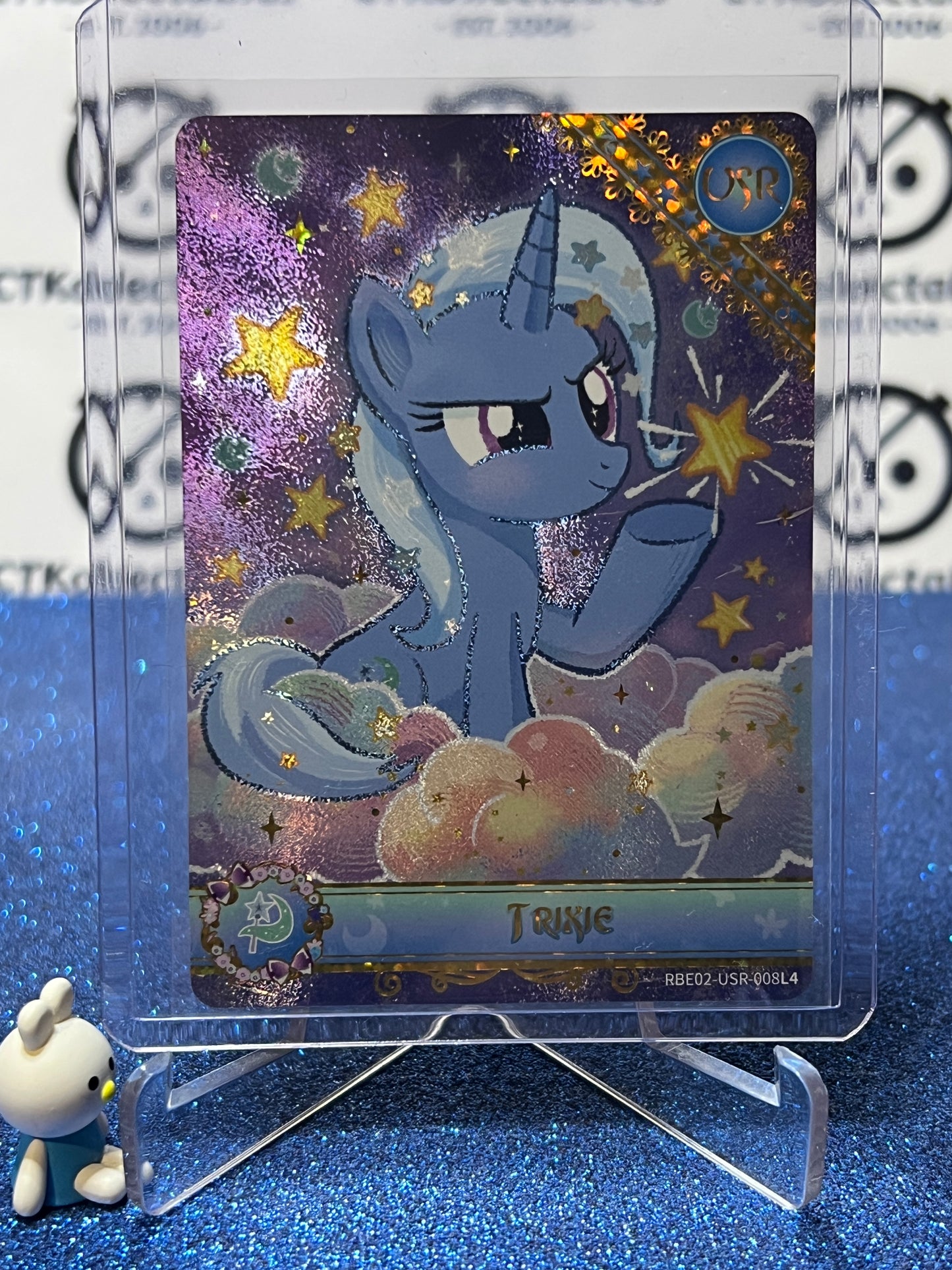MY LITTLE PONY RAINBOW EDITION SERIES 2 TRIXIE # RBE02-USR-00SL4 FOIL CARD