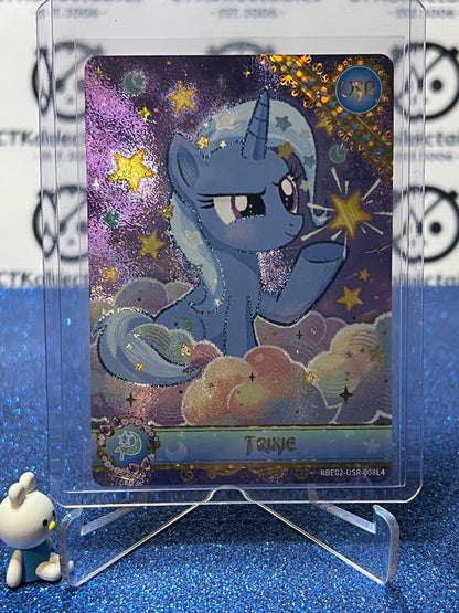 MY LITTLE PONY RAINBOW EDITION SERIES 2 TRIXIE # RBE02-USR-00SL4 FOIL CARD