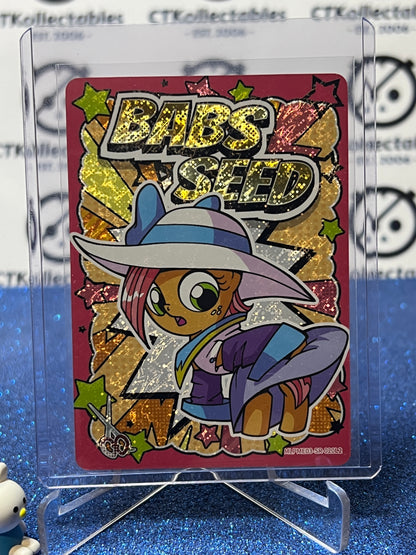 MY LITTLE PONY RAINBOW EDITION SERIES 2 BABS SEED # MLPME03-SR-020L2 FOIL CARD