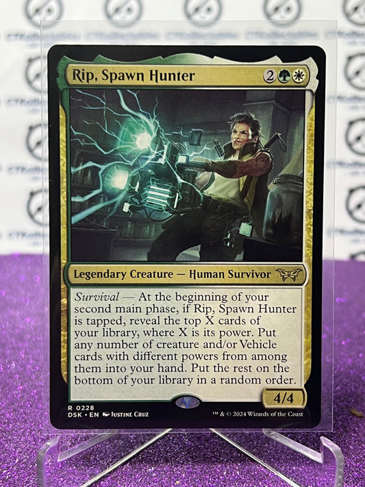 2024 MAGIC THE GATHERING DUSKMOURN HOUSE OF HORROR RIP, SPAWN HUNTER # R 0228 NON-FOIL RARE CARD