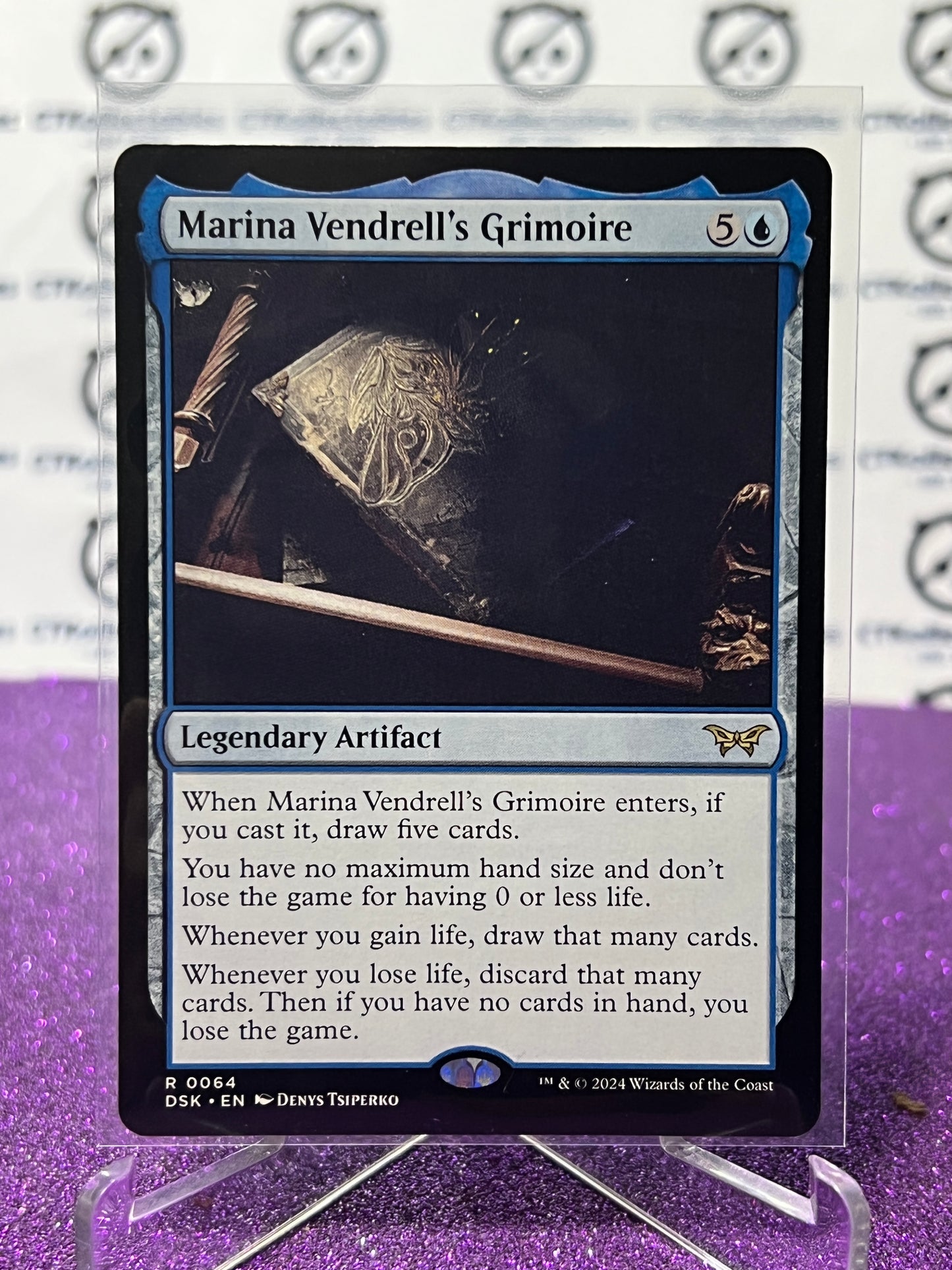 2024 MAGIC THE GATHERING DUSKMOURN HOUSE OF HORROR MARINA VENDRELL'S GRIMOIRE # R 0064 NON-FOIL RARE CARD