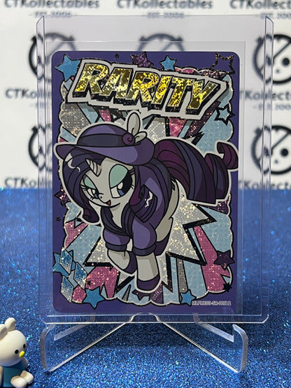 MY LITTLE PONY RAINBOW EDITION SERIES 2 RARITY # MLPME03-SR-009L2 FOIL CARD