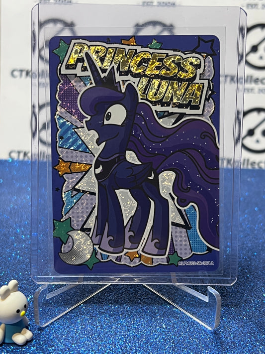 MY LITTLE PONY RAINBOW EDITION SERIES 2 PRINCESS LUNA # MLPME03-SR-017L2 FOIL CARD