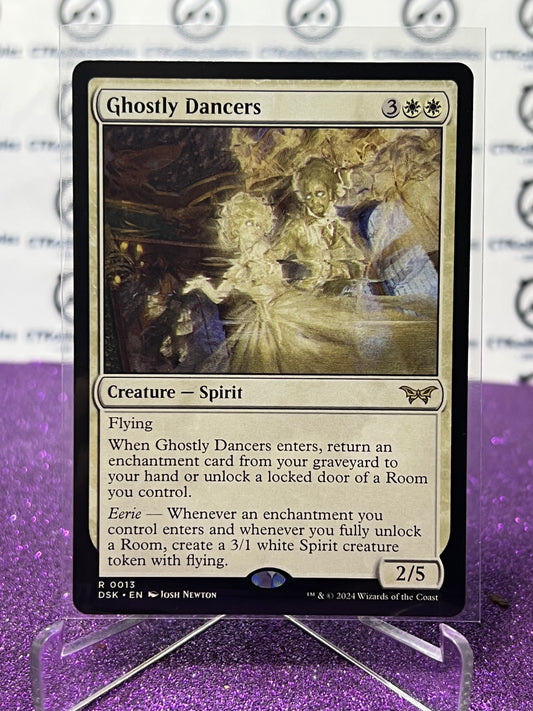 2024 MAGIC THE GATHERING DUSKMOURN HOUSE OF HORROR GHOSTLY DANCERS # R 00013 NON-FOIL RARE CARD