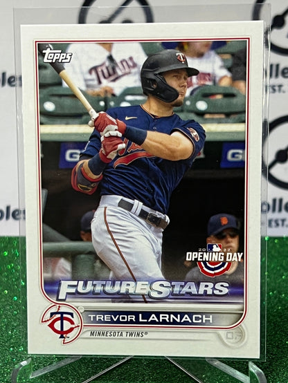 2022 TOPPS OPENING DAY TREVOR LARNACH # 121 FUTURE STARS MINNESOTA TWINS BASEBALL