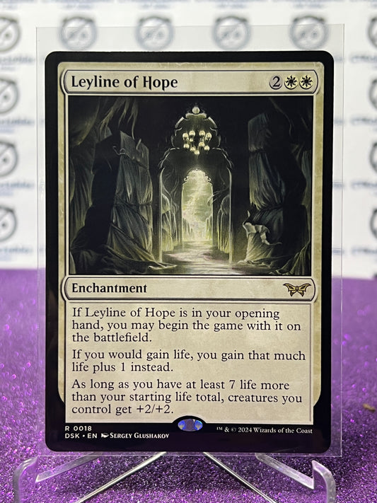 2024 MAGIC THE GATHERING DUSKMOURN HOUSE OF HORROR LEYLINE OF HOPE # R 0018 NON-FOIL RARE CARD