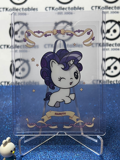 MY LITTLE PONY RAINBOW EDITION SERIES 2 RARITY # RBE02-TR-004L3 ACETATE CARD