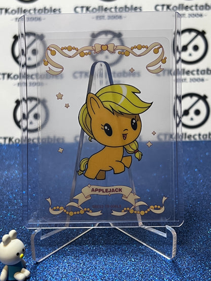 MY LITTLE PONY RAINBOW EDITION SERIES 2 APPLEJACK # RBE02-TR-006L3 ACETATE CARD