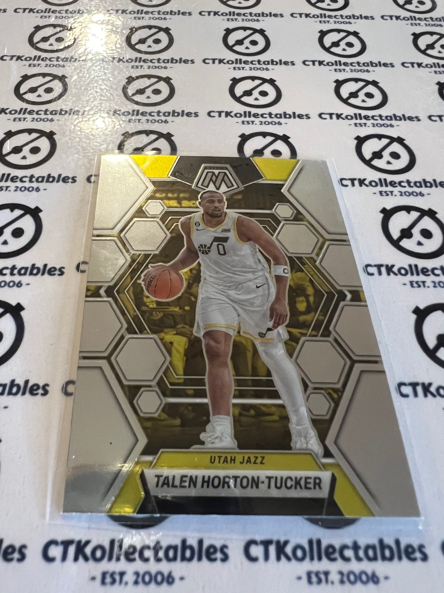 2022-23 Panini NBA Mosaic Base #74 Talen Horton-Tucker Jazz