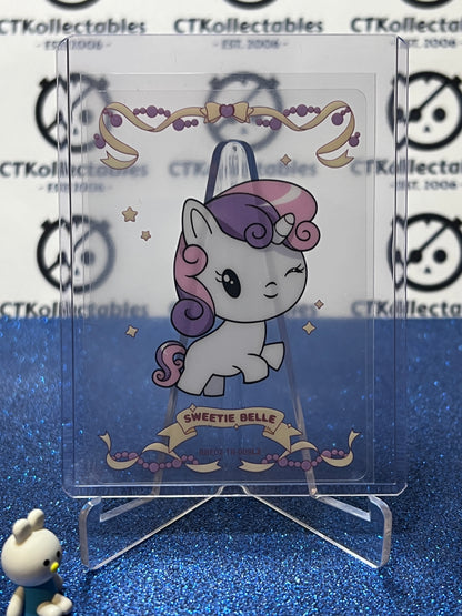 MY LITTLE PONY RAINBOW EDITION SERIES 2 SWEETIE BELLE # RBE02-TR-009L3 ACETATE CARD