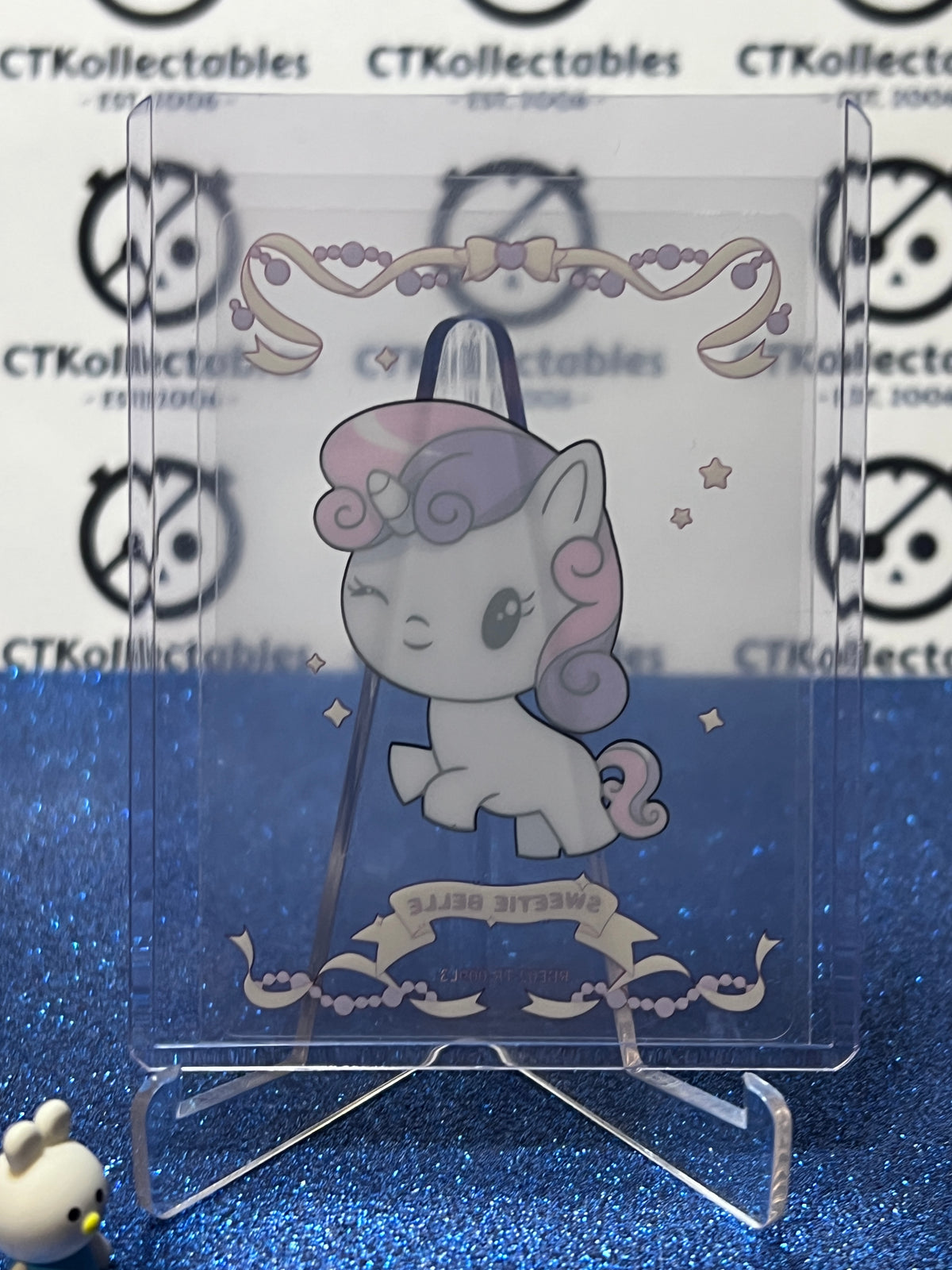 MY LITTLE PONY RAINBOW EDITION SERIES 2 SWEETIE BELLE # RBE02-TR-009L3 ACETATE CARD