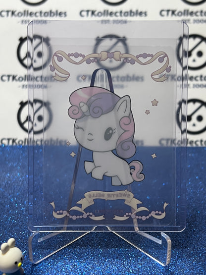 MY LITTLE PONY RAINBOW EDITION SERIES 2 SWEETIE BELLE # RBE02-TR-009L3 ACETATE CARD