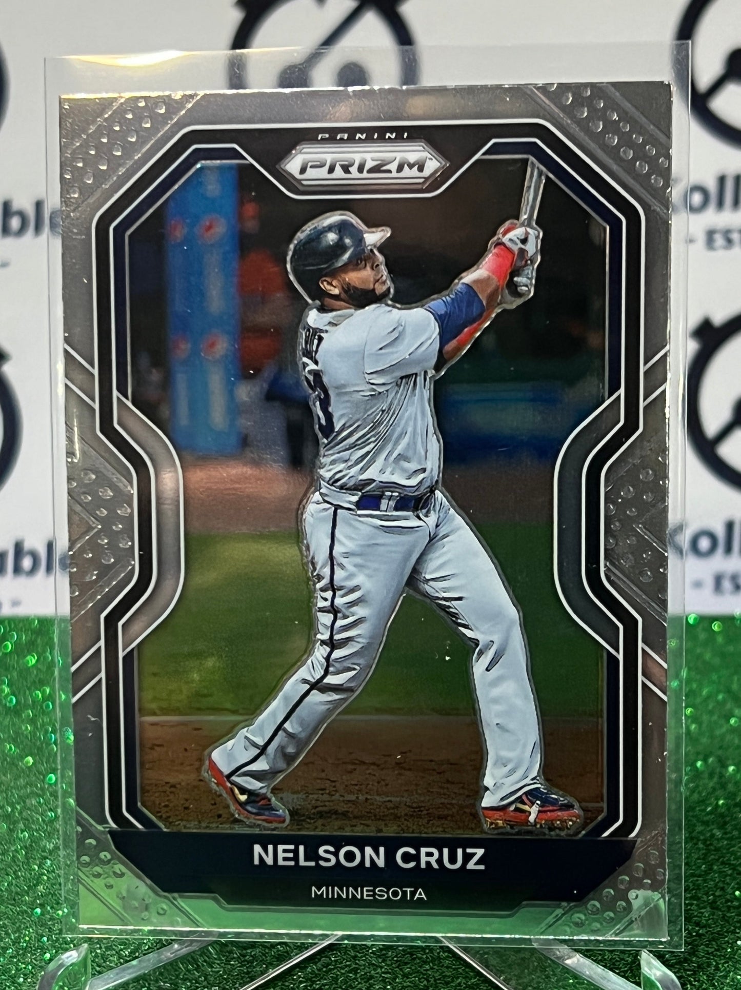 2021 PANINI PRIZM NELSON CRUZ # 200 BASE MINNESOTA TWINS BASEBALL