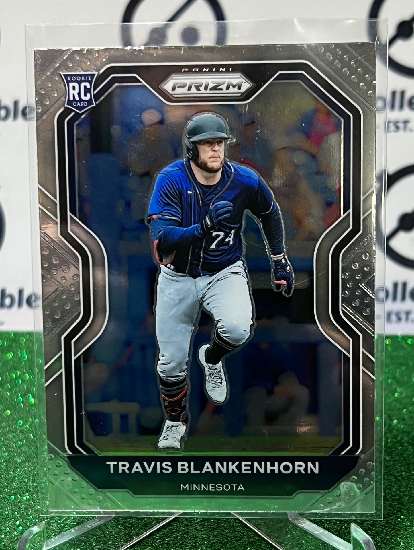 2021 PANINI PRIZM TRAVIS BLANKENHORN # 122 ROOKIE MINNESOTA TWINS BASEBALL