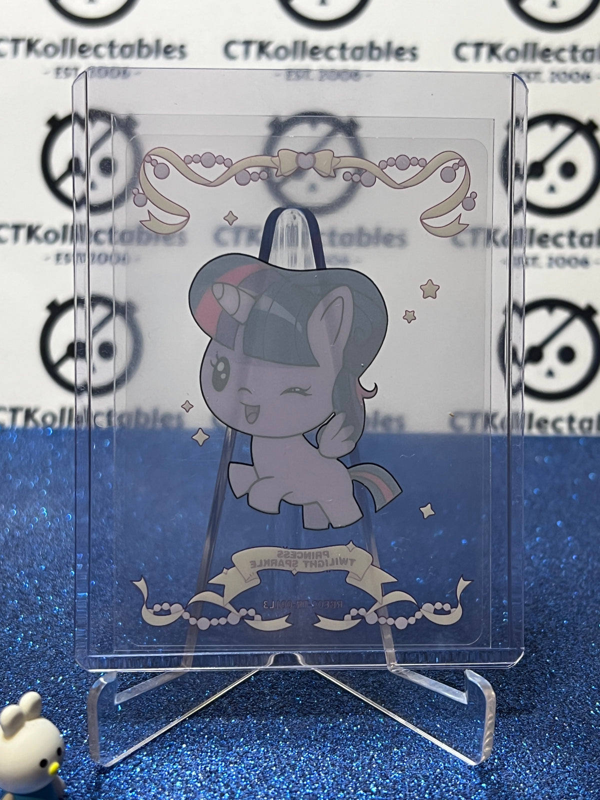 MY LITTLE PONY RAINBOW EDITION SERIES 2 PRINCESS TWILIGHT SPARKLE # RBE02-TR-001L3 ACETATE CARD