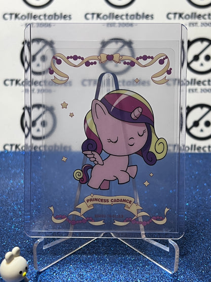 MY LITTLE PONY RAINBOW EDITION SERIES 2 PRINCESS CADANCE # RBE02-TR-011L3 ACETATE CARD