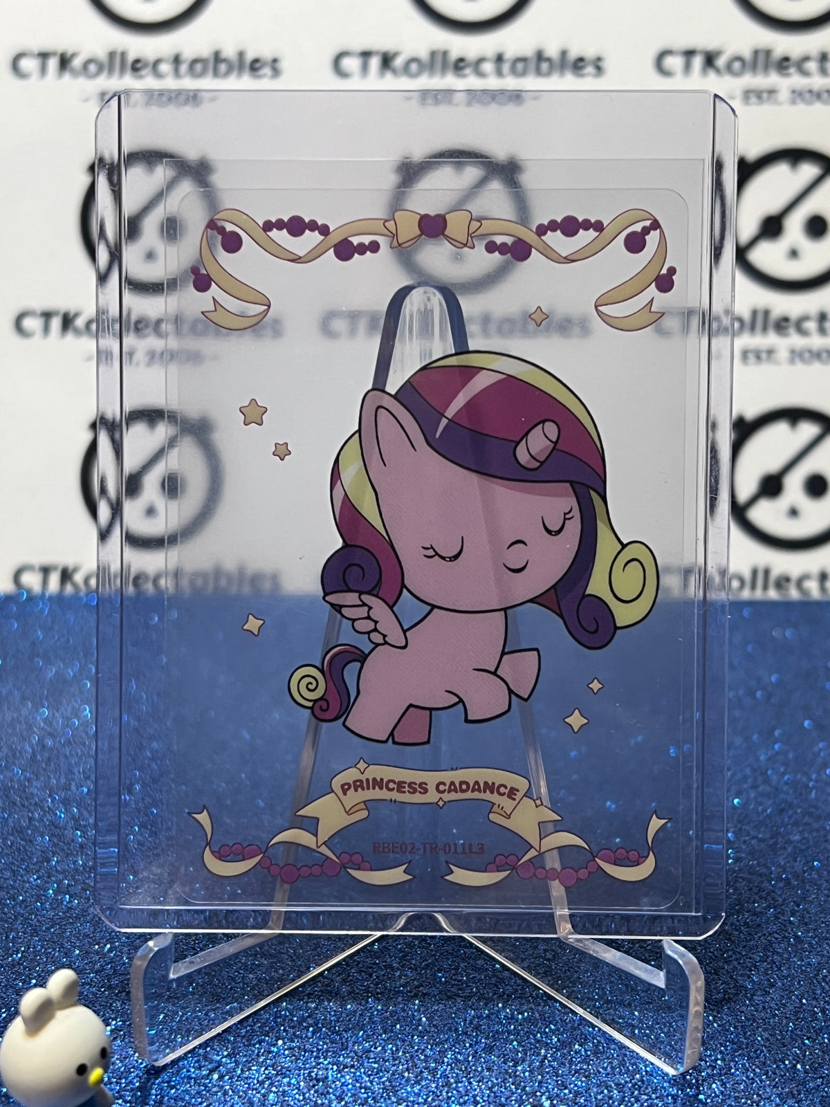 MY LITTLE PONY RAINBOW EDITION SERIES 2 PRINCESS CADANCE # RBE02-TR-011L3 ACETATE CARD