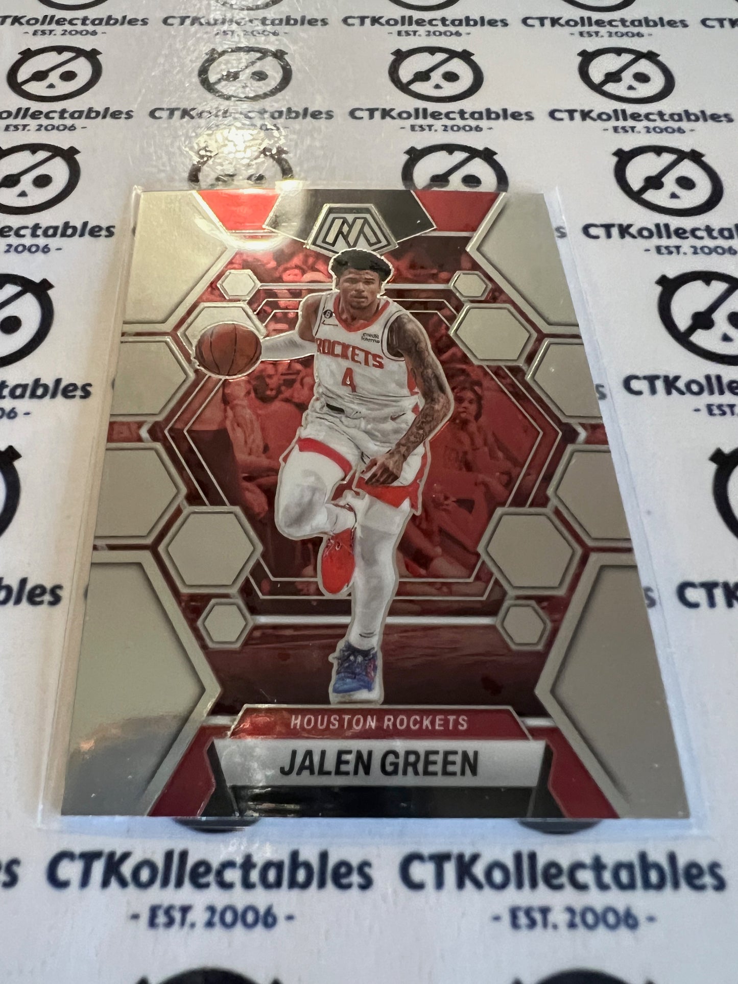 2022-23 Panini NBA Mosaic Base #193 Jalen Green Rockets