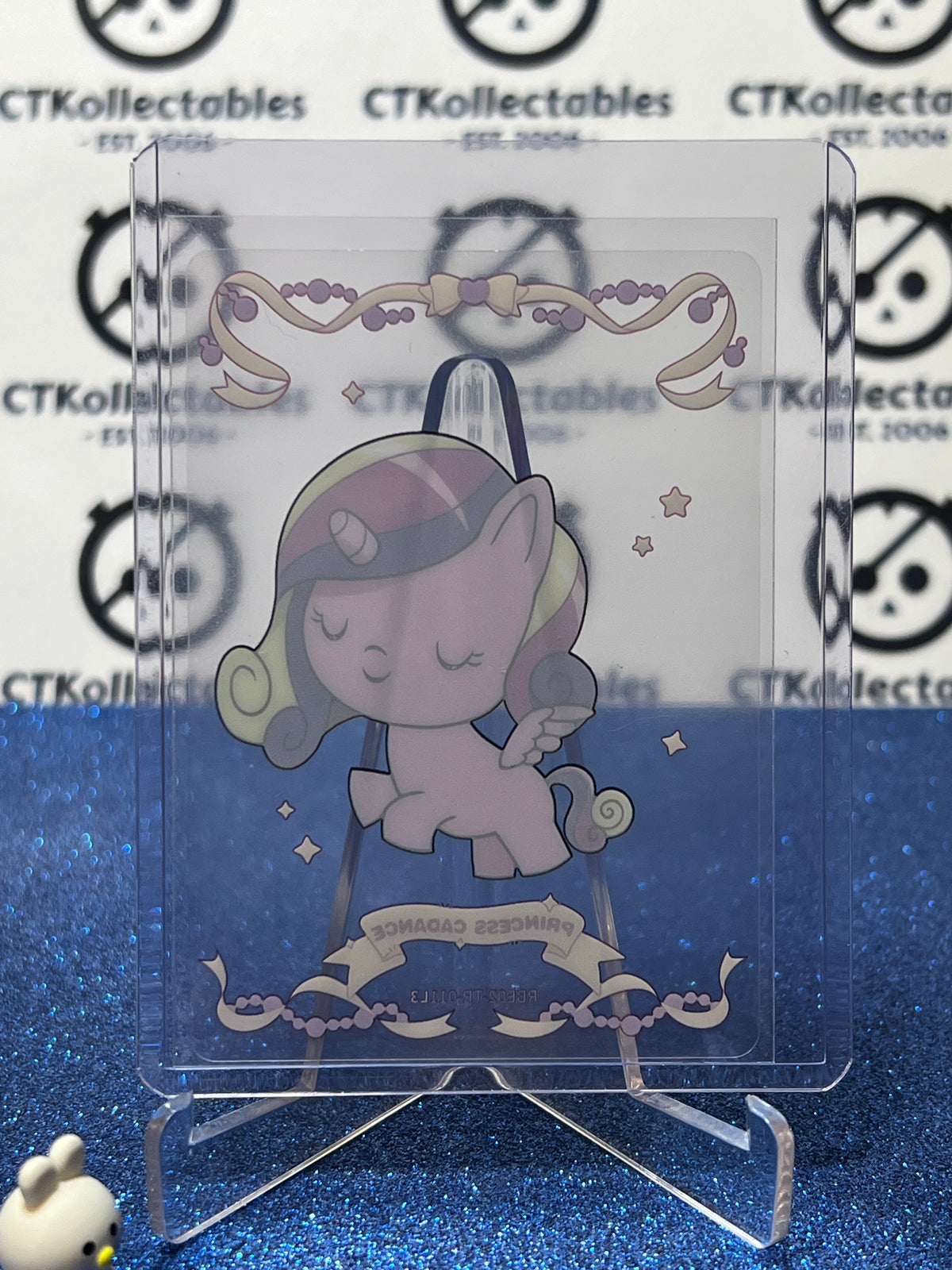 MY LITTLE PONY RAINBOW EDITION SERIES 2 PRINCESS CADANCE # RBE02-TR-011L3 ACETATE CARD