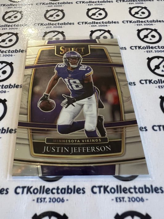 2021 NFL Panini Select Base #23 Justin Jefferson Vikings