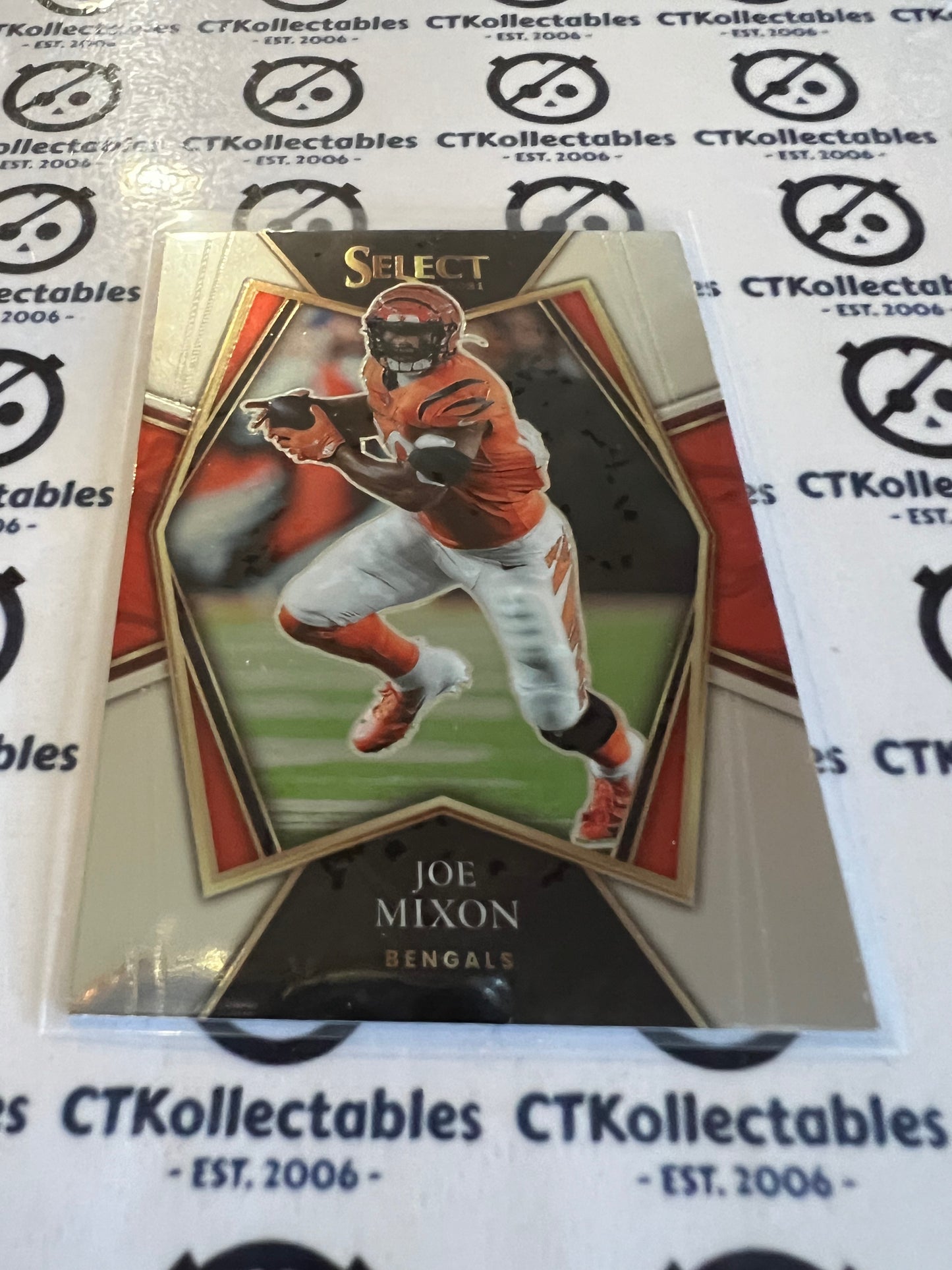 2021 NFL Panini Select Base #109 Joe Mixon Bengals