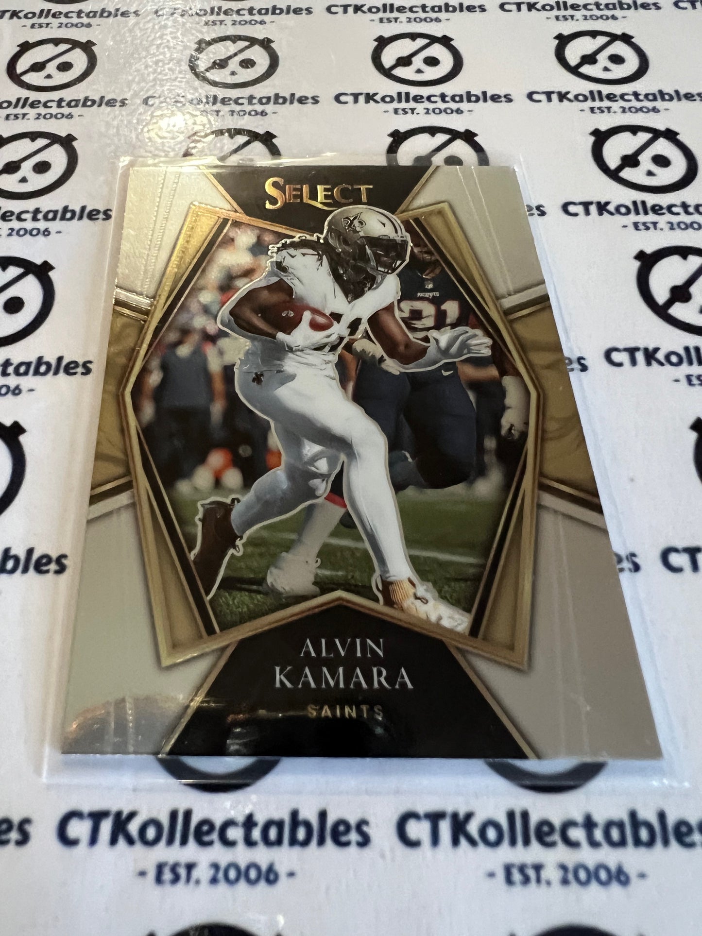 NFL Panini Select Base #125 Alvin Kamara Saints