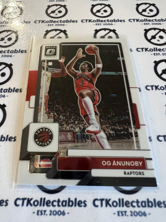 2022-23 NBA Optic Base # 1 Og Anunoby Toronto Raptors