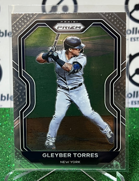 2021 PANINI PRIZM GLEYBER TORRES # 199   NEW YORK YANKEES BASEBALL CARD