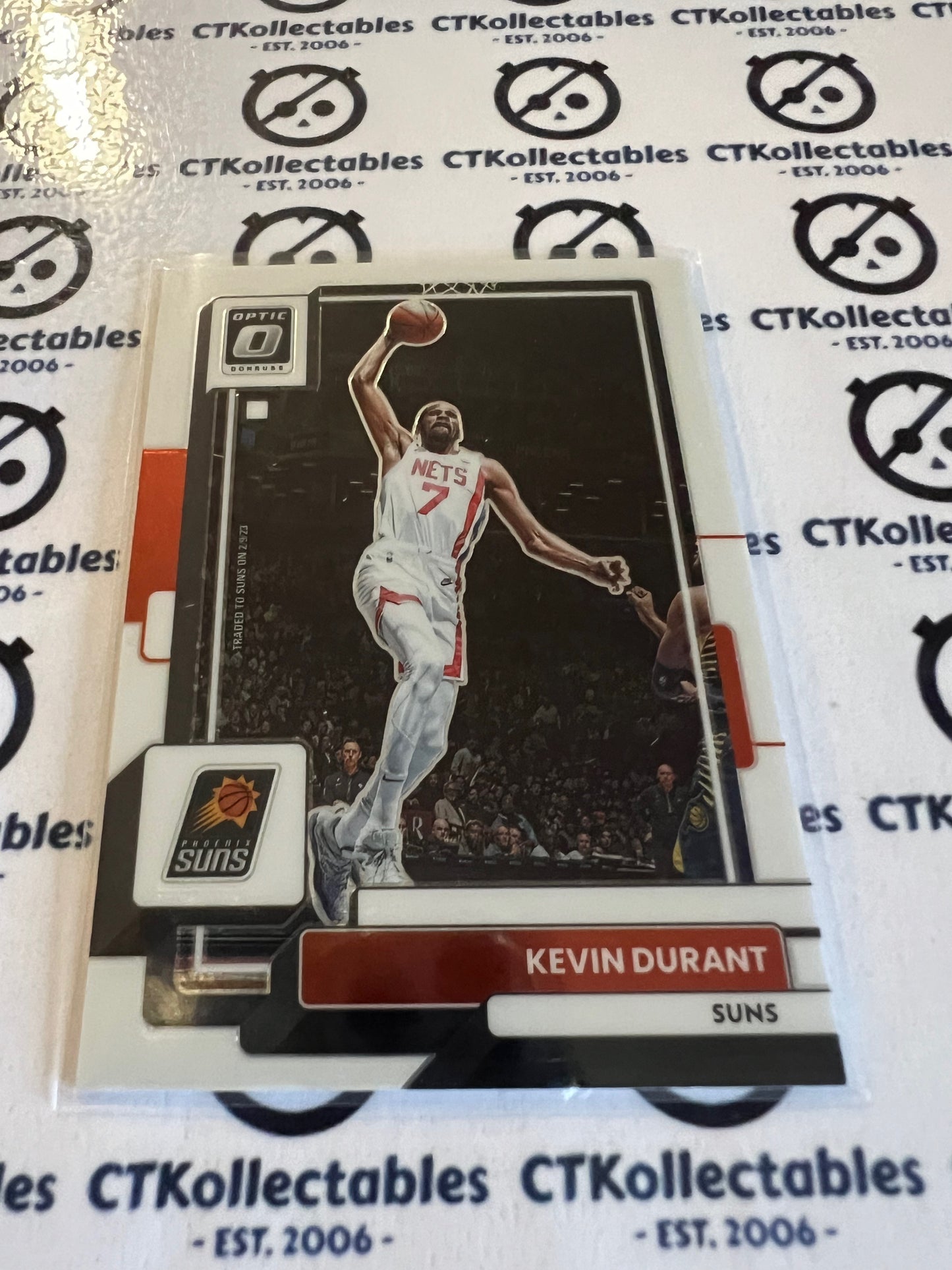 2022-23 NBA Optic Base # 9 Kevin Durant Phoenix Suns