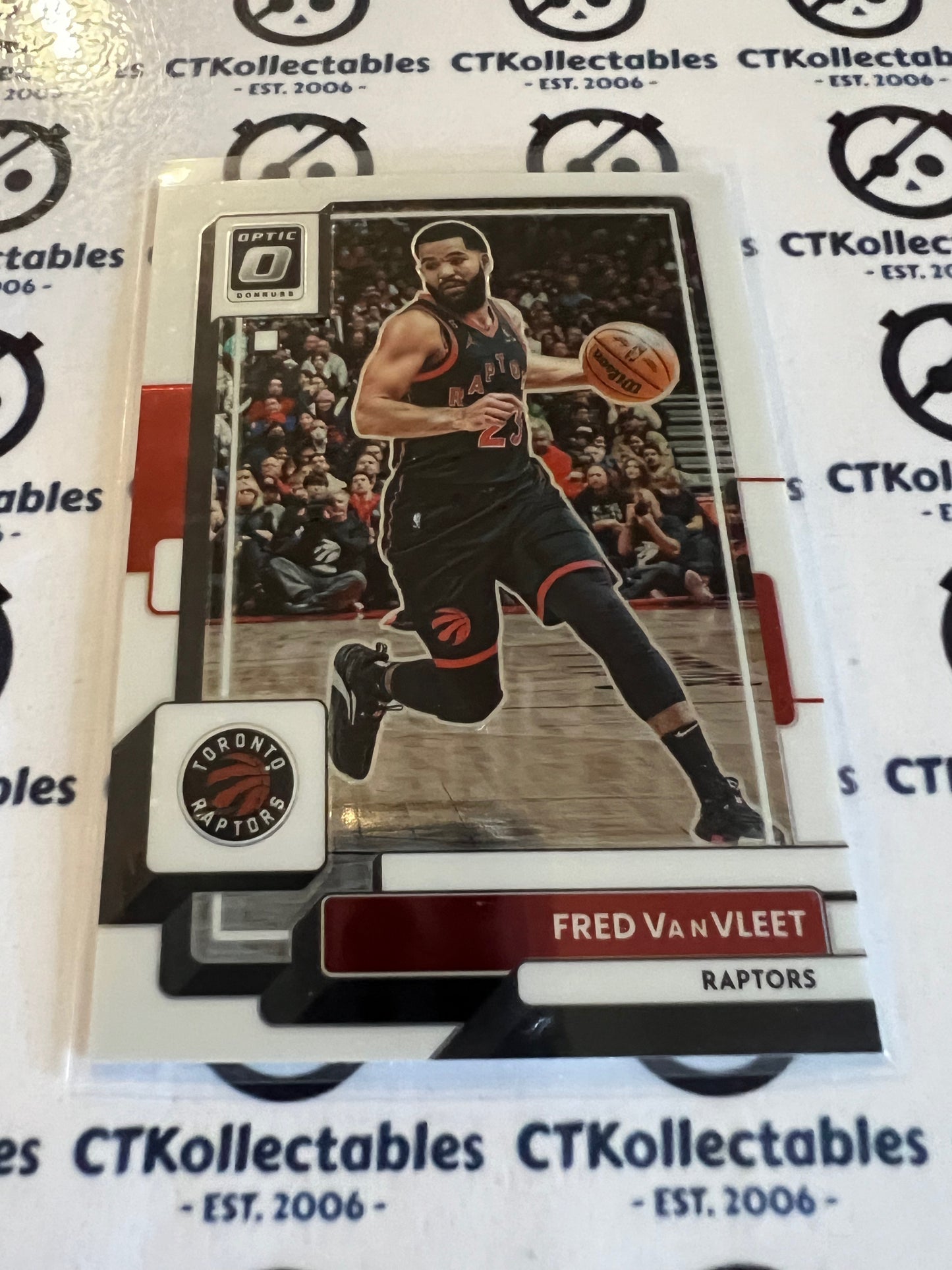 2022-23 NBA Optic Base # 10 Fred VanVleet Toronto Raptors