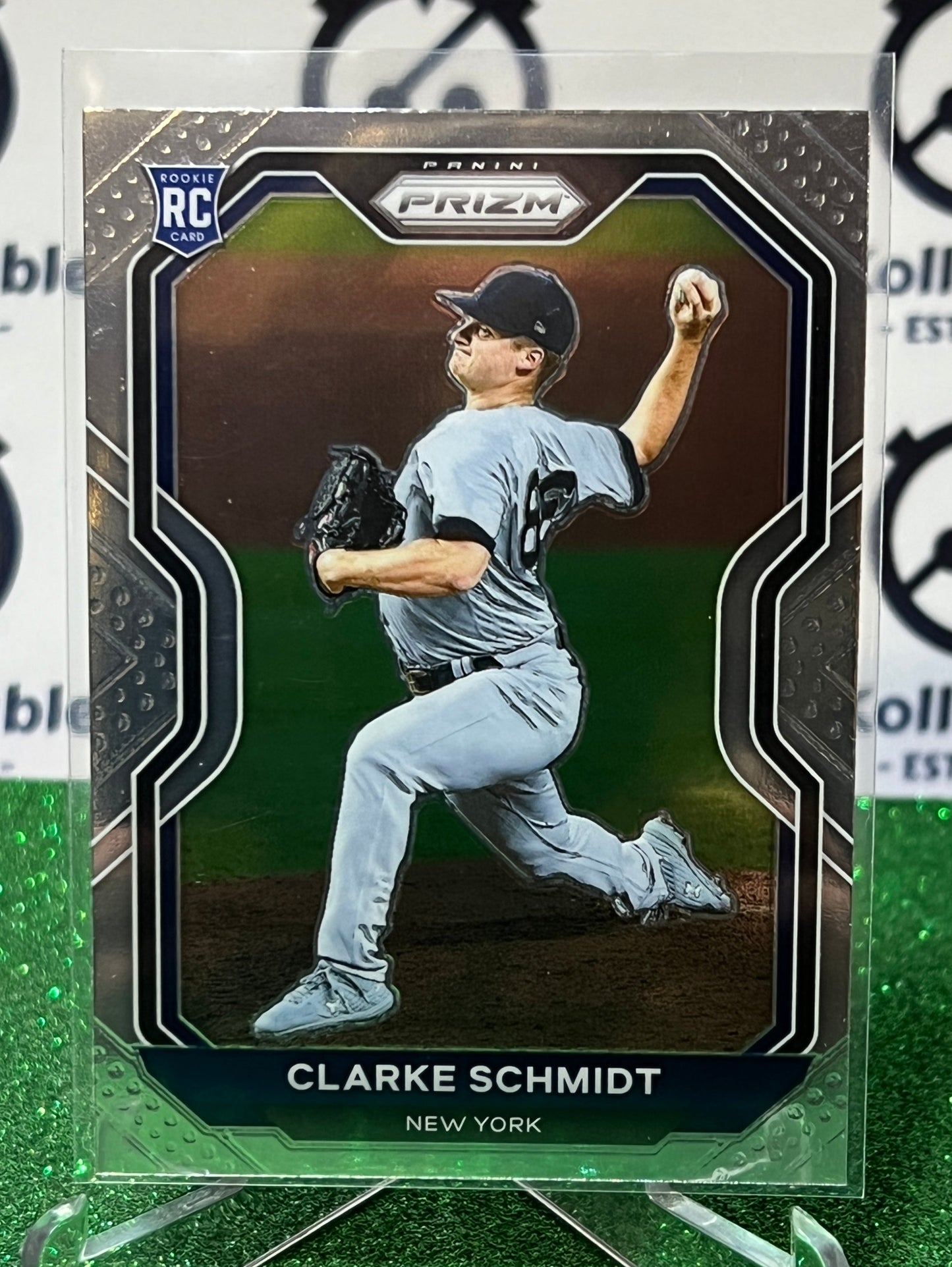 2021 PANINI PRIZM CLARKE SCHMIDT # 75 ROOKIE  NEW YORK YANKEES BASEBALL CARD