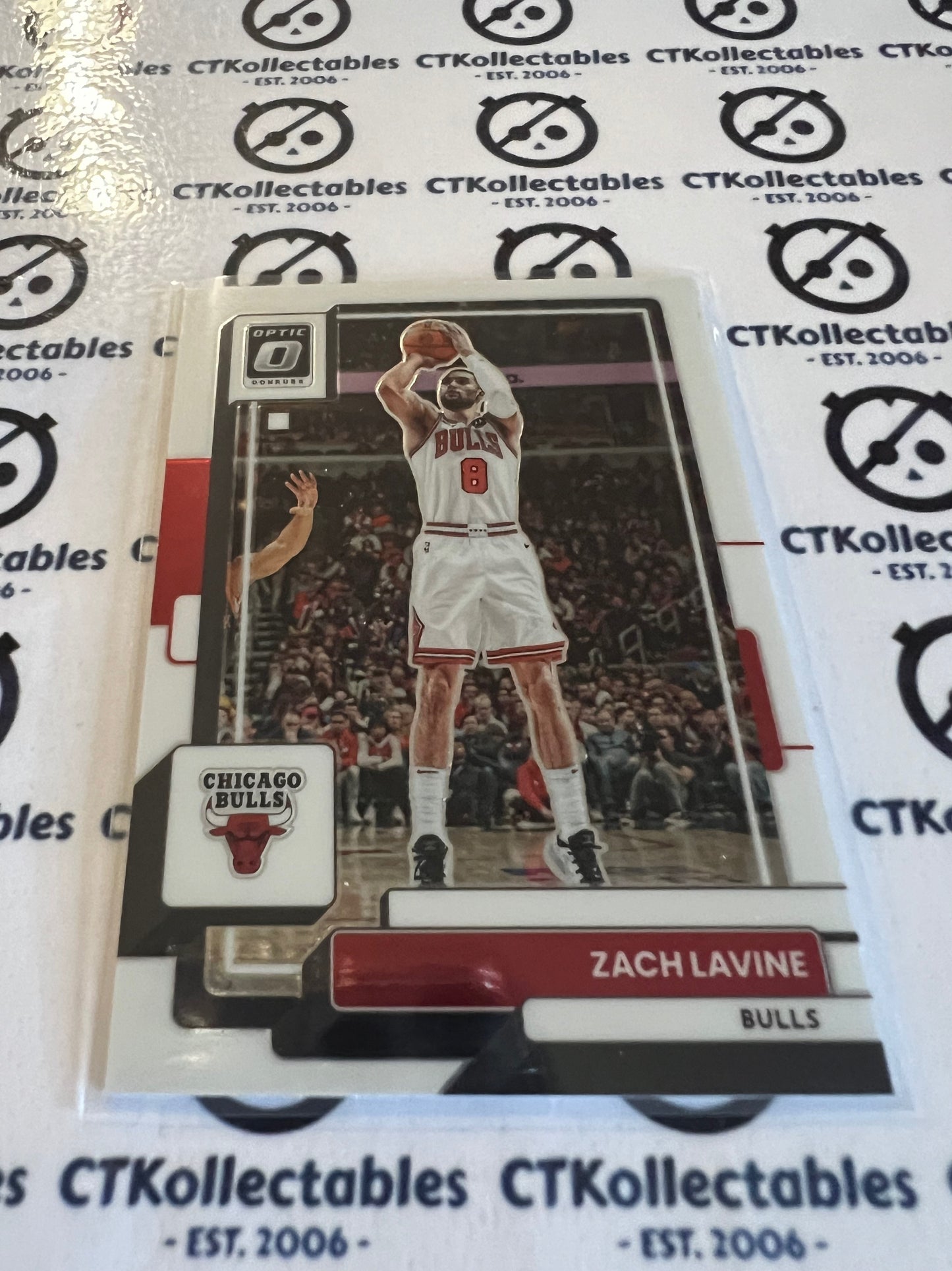 2022-23 NBA Optic Base # 51 Zach Lavine Chicago Bulls