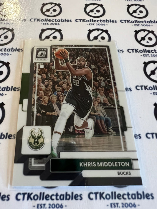 Copy of 2022-23 NBA Optic Base # 82 Khris Middleton Bucks