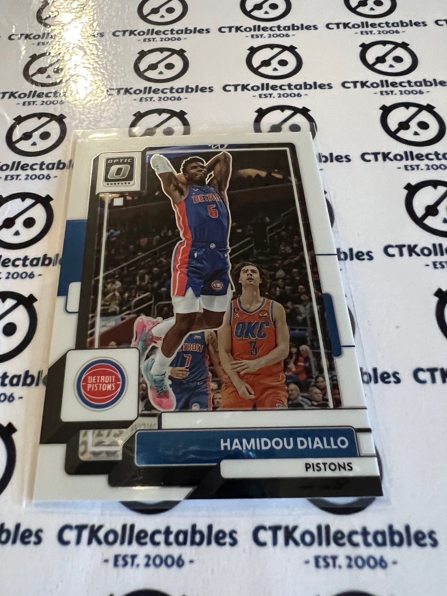 2022-23 NBA Optic Base # 97 Hamidou Diallo Pistons