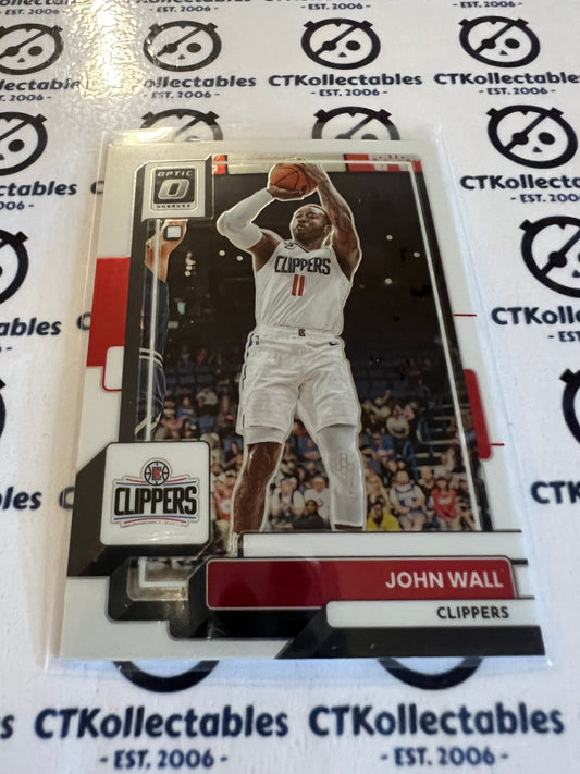 2022-23 NBA Optic Base # 114 John Wall Clippers