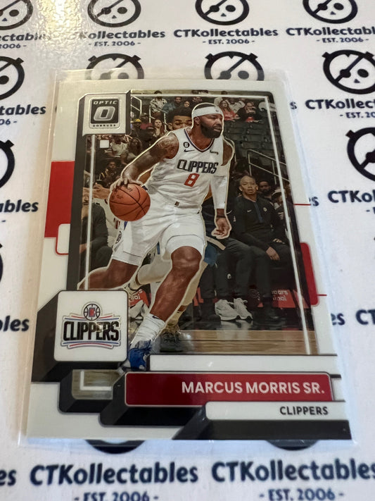 2022-23 NBA Optic Base # 119 Marcus Morris SR. Clippers