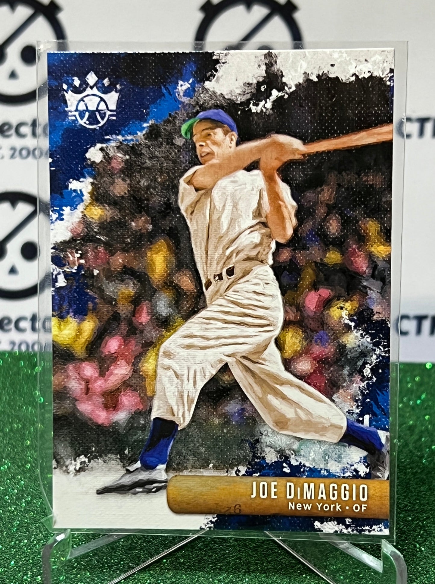 2019 PANINI DIAMOND KINGS JOE DIMAGGIO # 19  NEW YORK YANKEES BASEBALL CARD